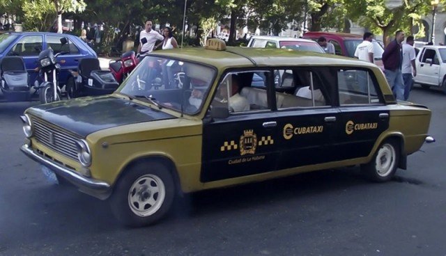 Такси на Кубе