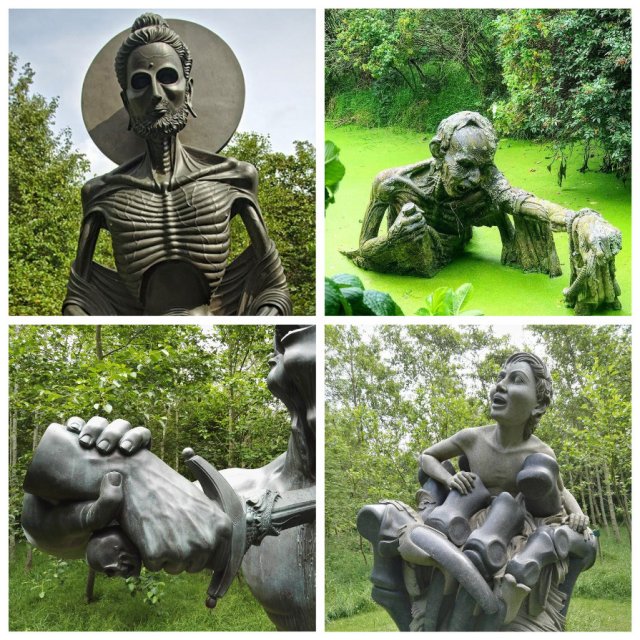 «Путь Виктории»: сад с самыми странными скульптурами