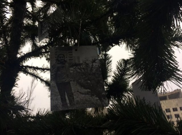 В Припяти под Новый год установили елку