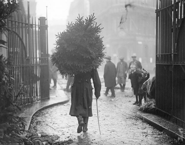Рождественские фотографии 1895 — 1930 годов
