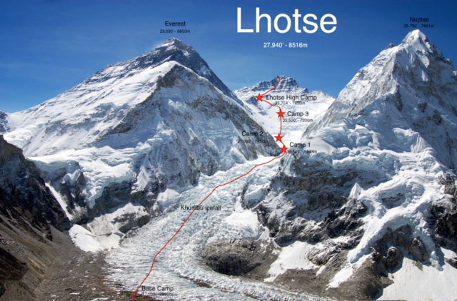 Видеоблог про восхождение на гору Лхоцзе