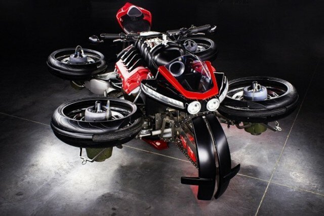 Летающий мотоцикл-трансформер