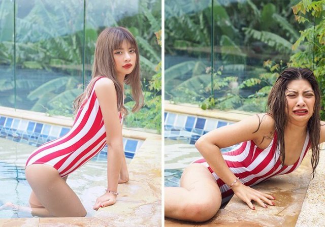Тайская модель показала, что остается за фотографиями в Instagram