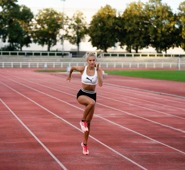 Немецкая бегунья Алиса Шмидт признана самой сексуальной спортсменкой мира