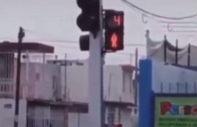 Светофор, ущемляющий права пешеходов