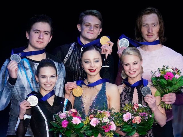 Сборная России завоевала все золото на чемпионате Европы по фигурному катанию