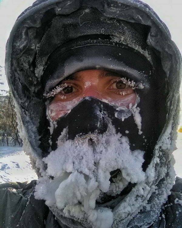 Подборка морозных фотографий из Якутии