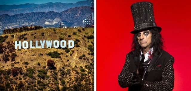 Знак Hollywood сохранился благодаря Элису Куперу