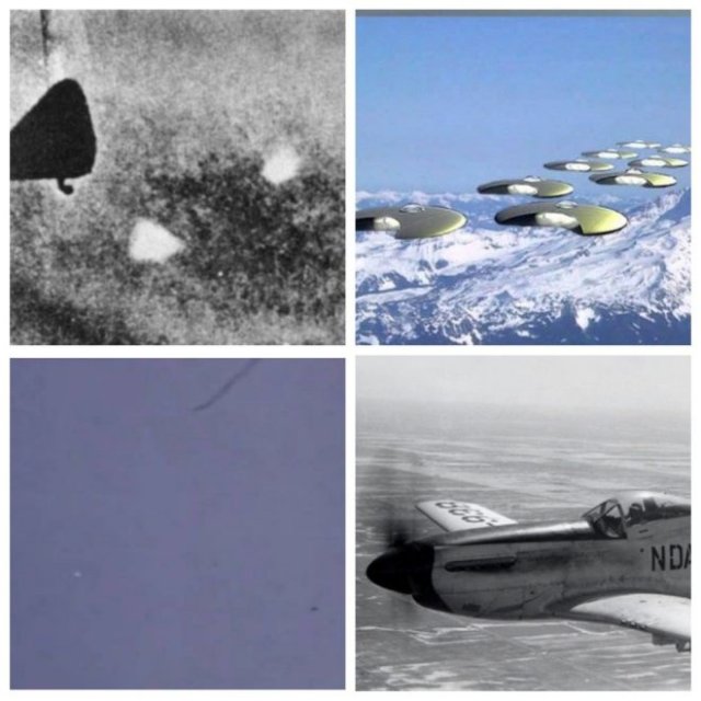 Свидетельства появления НЛО (5 фото)