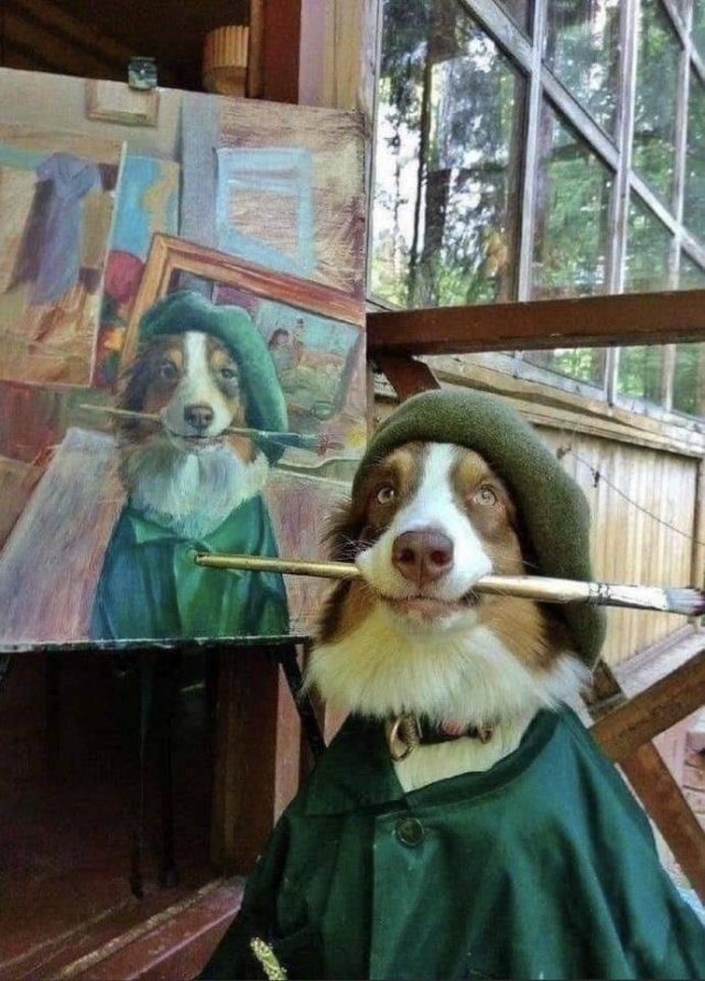 Хороший мальчик художник