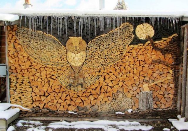Искусство из дров