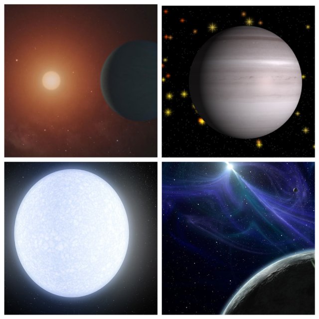 Необычные планеты Вселенной  (5 фото)