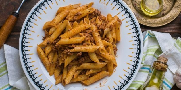 Макароны по-флотски