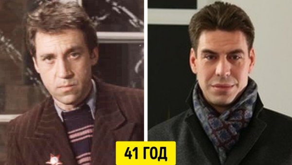 Владимир Высоцкий и Дмитрий Дюжев — 41 год