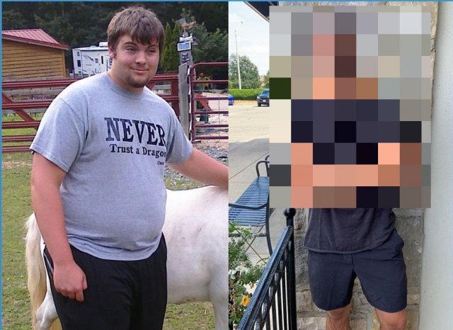 Картер Гуд за два года похудел на 68 кг и теперь делится лайфхаками