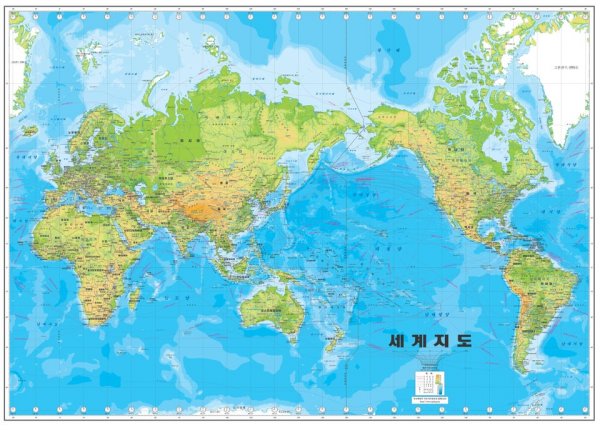 Корейская карта мира