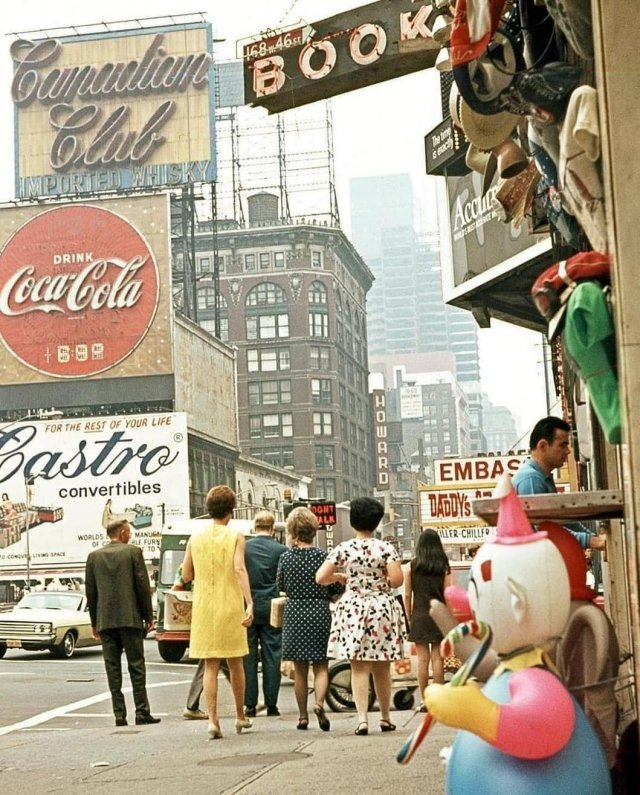 Атмосферные фотографии Нью-Йорка прошлого века