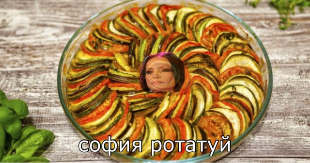 В твиттере новый тред: российских звезд превращают в еду