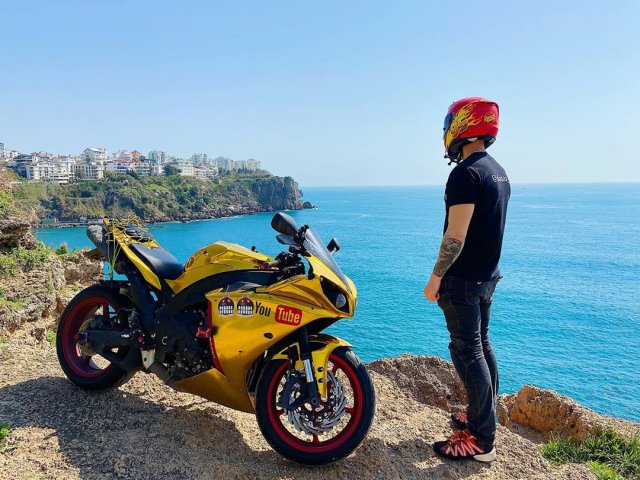 Блогер Александр Diablo R1 разбился на мотоцикле