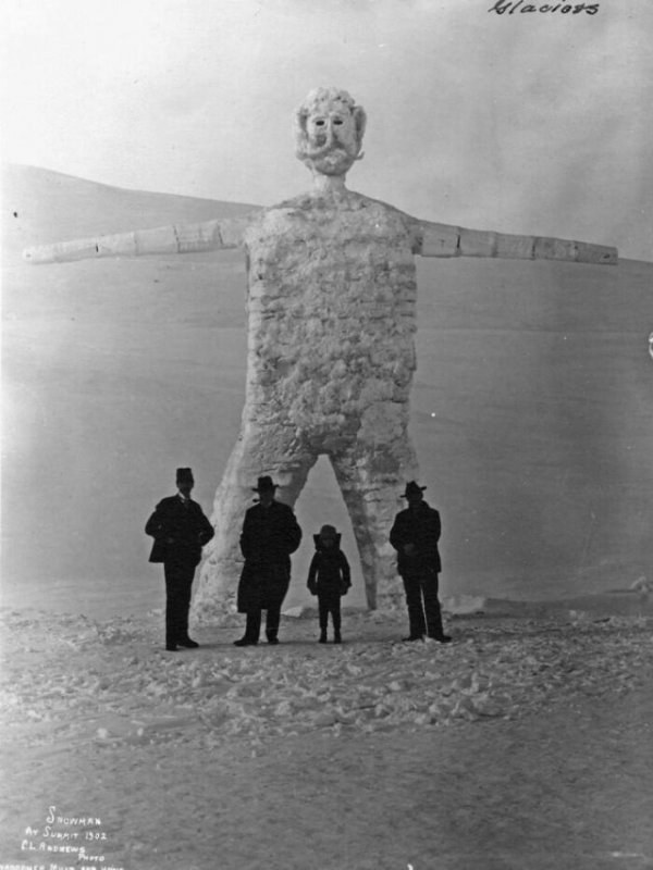 Снеговик, 1902 год, Аляска
