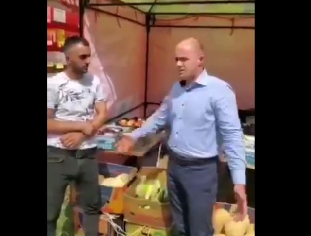 Мужчина, избивший азербайджанца, отказавшегося продавать товары армянам, извинился