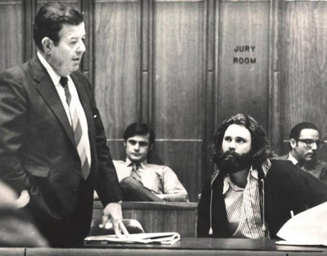 Джим Моррисон на суде, 1970 год, США