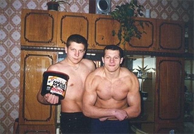 Александр и Федор Емельяненко, Россия, 1990-е.