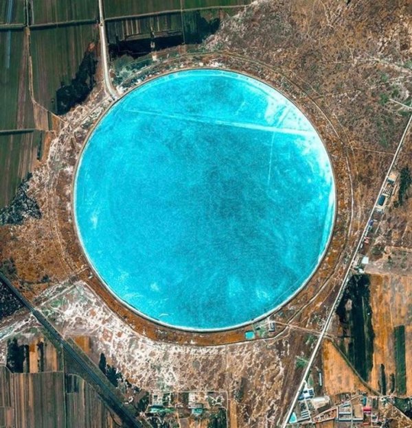 Водохранилище Пинюань в Северо-Восточном Китае