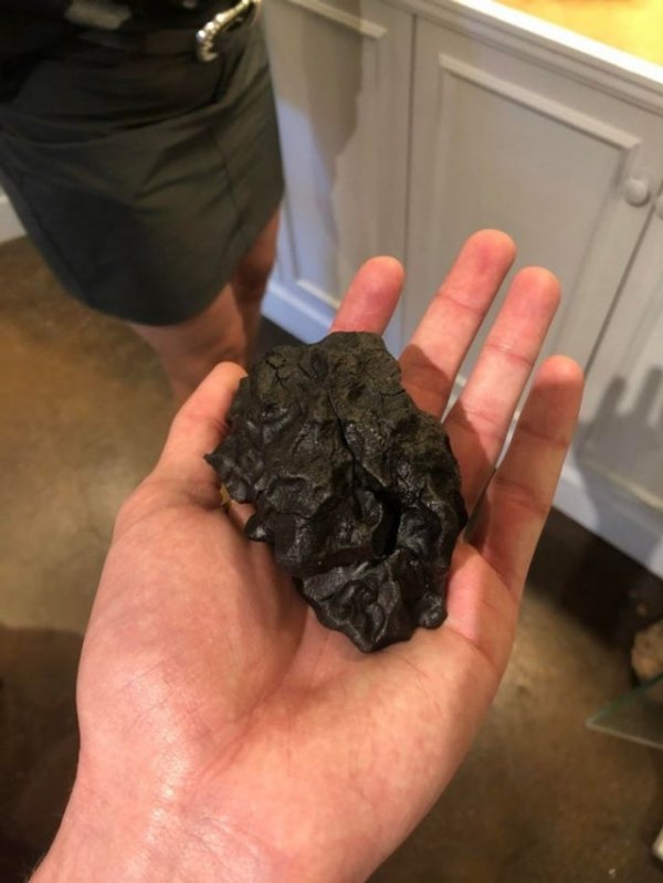 4,5-килограммовый метеорит из железа и никеля