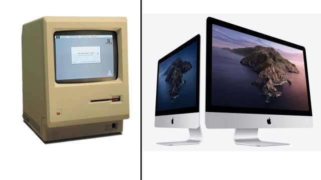 Легендарная техника Apple - 1984 год и 2020-й.