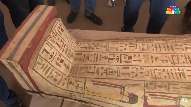 Саркофаг с 2500-летней мумией