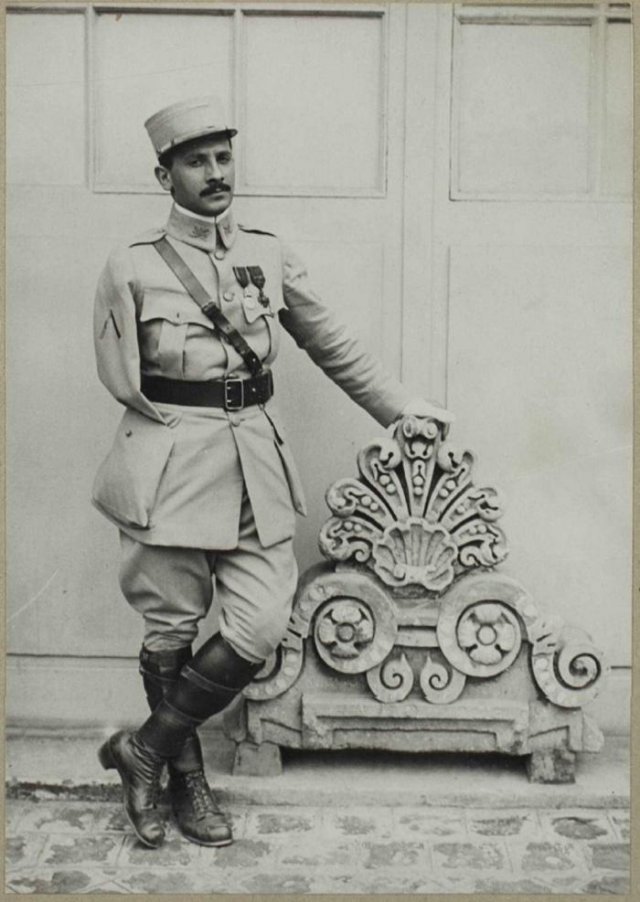 Зиновий Алексеевич Пешков, 1916 год, Франция