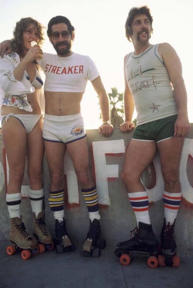 Роллеры на Венис–Бич, Лос–Анджелес, 1979 год