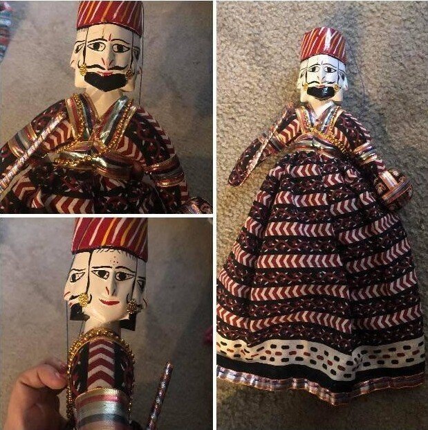 индийская кукла-марионетка