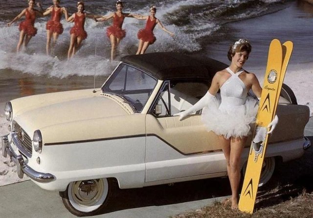 Nash Metropolitan: необычная для США машина, созданная в 50-х специально для девушек