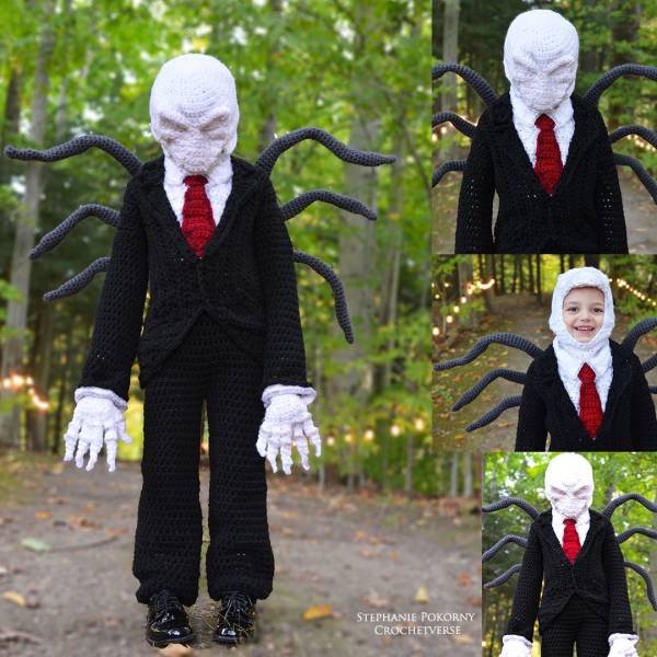 Страшный костюм на Хэллоуин
