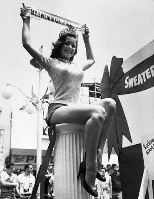 Мисс кофточка, 1956 год, Нью–Йорк.