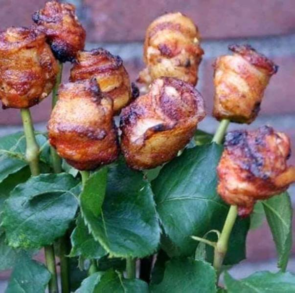 Розочки из мяса