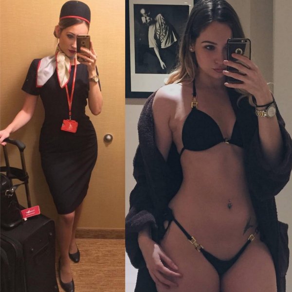 Голые стюардессы раком (63 фото) - секс и порно