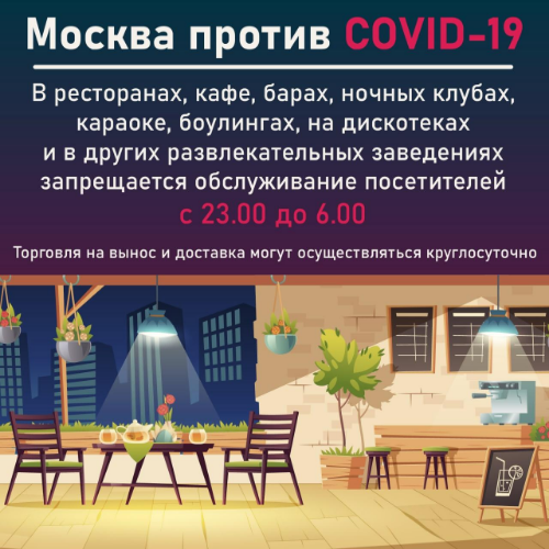 Ограничения в Москве до 15 января