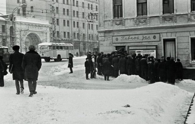 Фотографии из пивных времен СССР