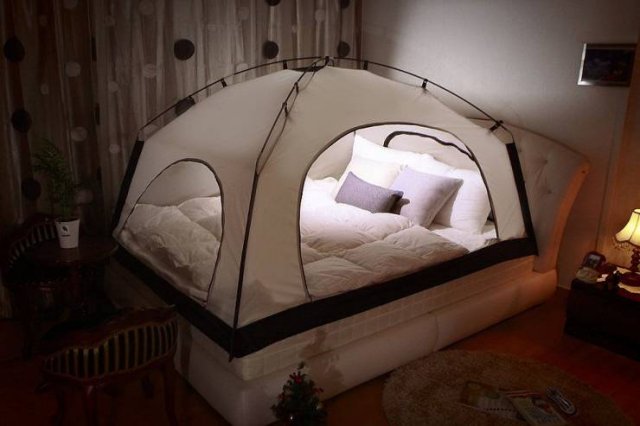 Кровать с палаткой