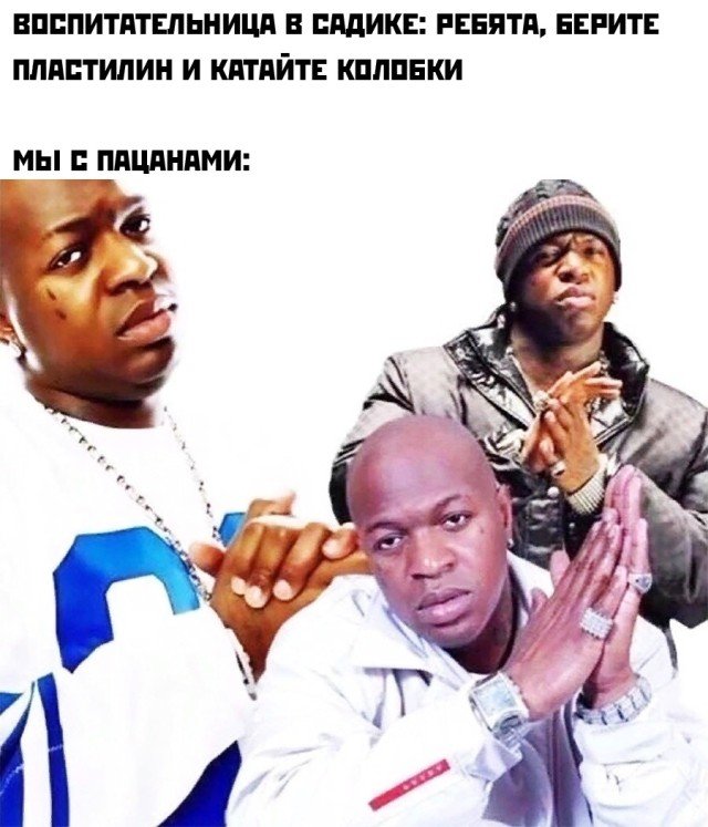 Лепим колобков из пластелина