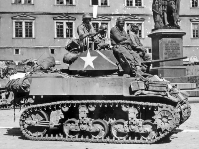 761–й танковый батальон, 1945 год, г. Кобург, Германия