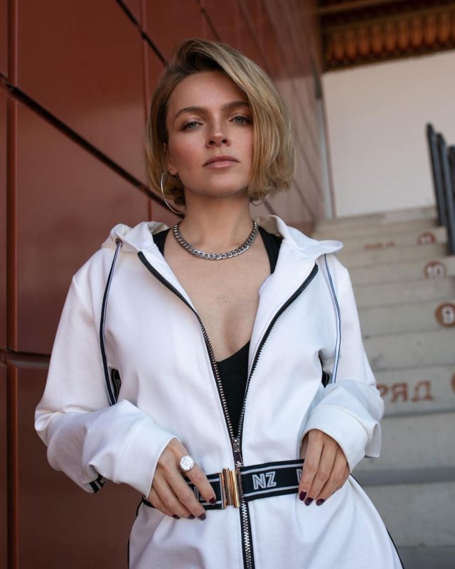 Наталья Земцова в спортивной одежде