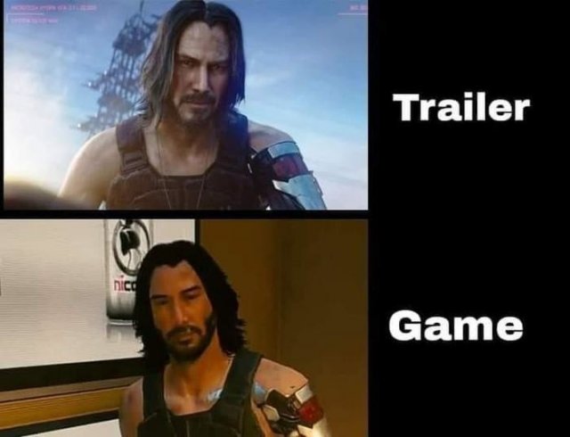 Cyberpunk 2077: новый, более подходящий, трейлер к игре и приколы от пользователей социальных сетей
