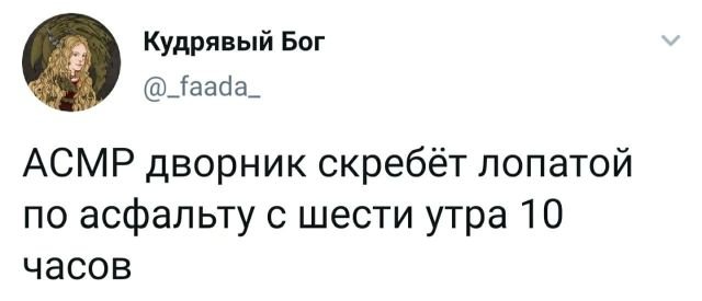 твит про дворника