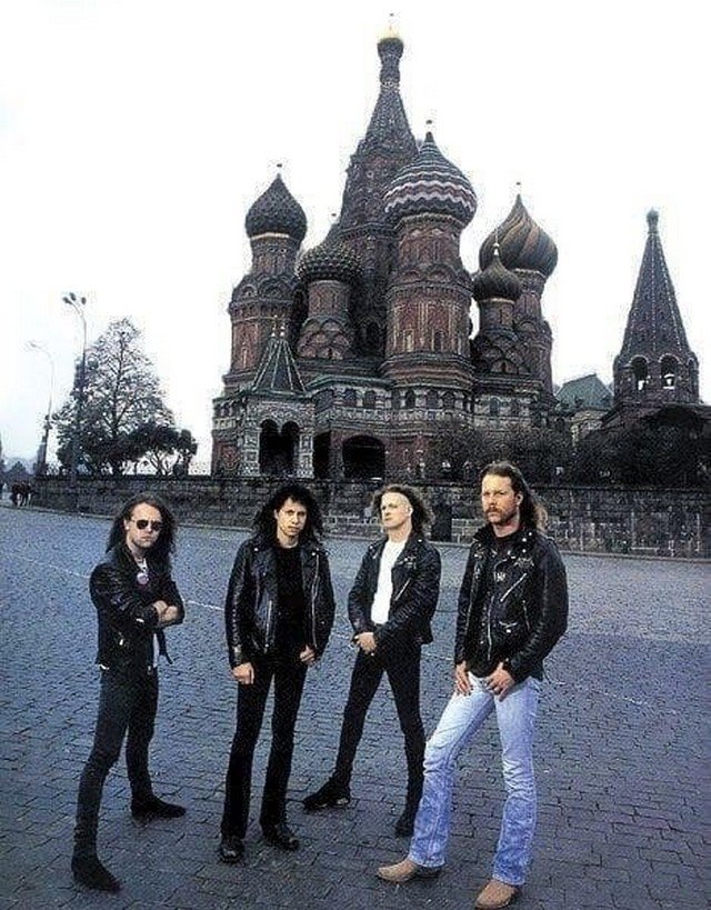Metallica, Москва, 1991 год.