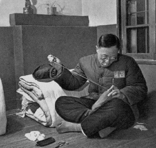 Последний император Китая Пу И в тюрьме. КНР, 1950-е.