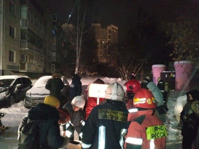 Пожар в Екатеринбурге